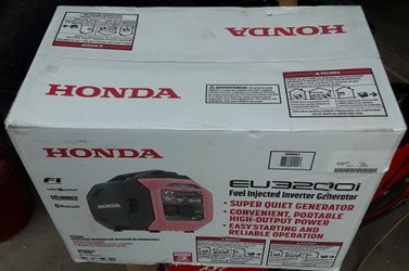 Honda EU3200I super whisper quiet inverter generator.  !California compliant !  Brand new sealed box