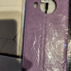 Nokia X10/20 Purple Cell Phone Card Wallet Case