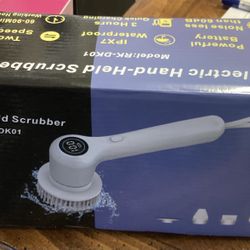 Electric Hand Held Scrubber 