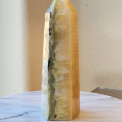 2.8 Lb (1281g) Jasper Tower Quartz Crystal 