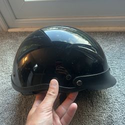 Motorcycle Half Helmet Size Medium 