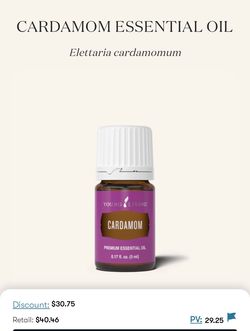 Cardamom 5 mL Young Living Essential Oils