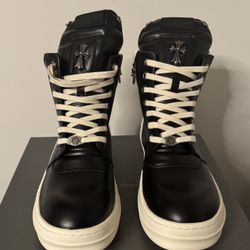 Rick owen’s X Chrome hearts geobaskets 