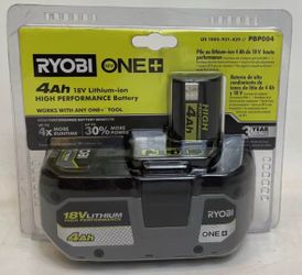 Brand New RYOBI 4ah high performance battery
