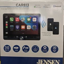 Jensen 8" Screen Wireless Carplay