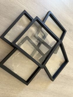 (5pcs)3D Floating Frame Display Case