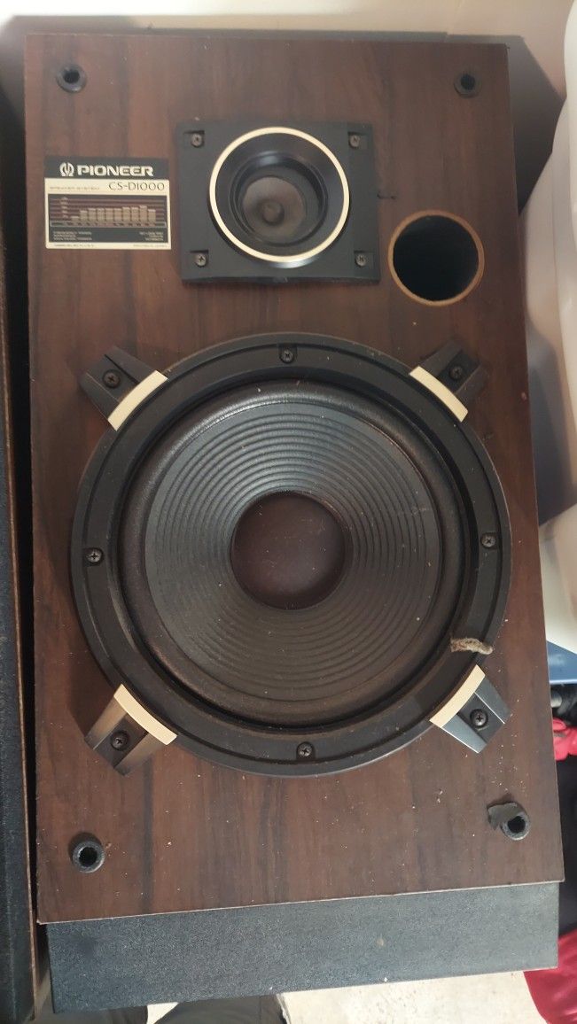 Pioneer Speaker's