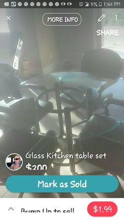 Kitchen table set