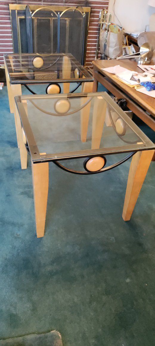 Two End Tables/ Side Tables 