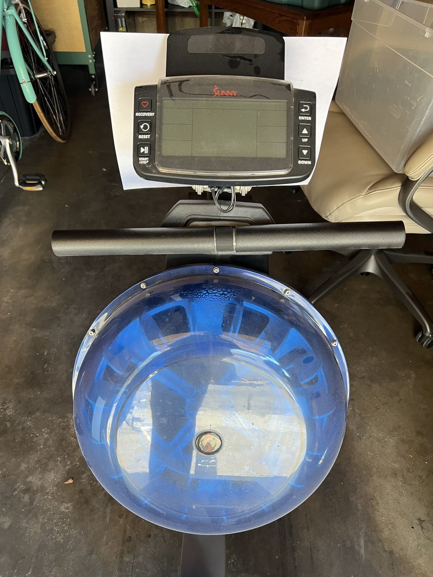 Sunny Hydro Rowing Machine Exercise Equipment