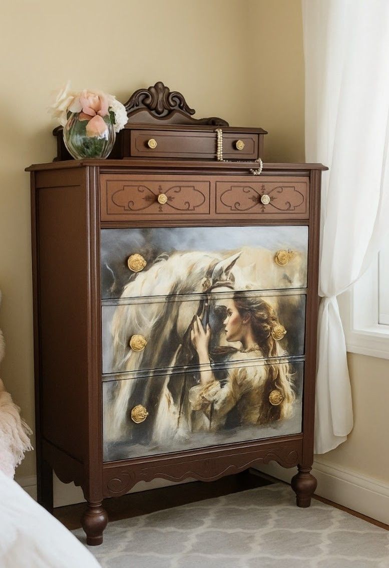 Dresser For Horse Lovers 