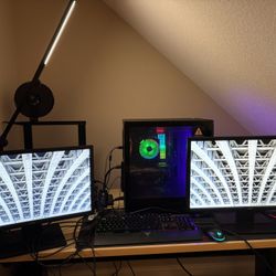 Plug And Play Gaming Workstation Desktop Setup Ryzen 2700x 32 GB RAM MSI Radeon 5600 XT 1TB SSD (See Description)