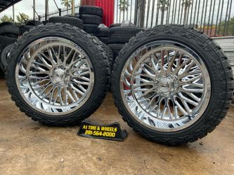 brand new wheels and tires
