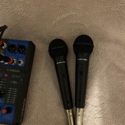 Microphone and Mixer