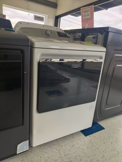 New Maytag Smart Top Load Electric Dryer with Extra Power - 7.4 cu. ft.