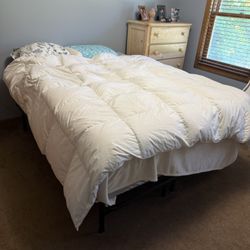 Bedroom Furniture Set: Dresser & Bed Frame