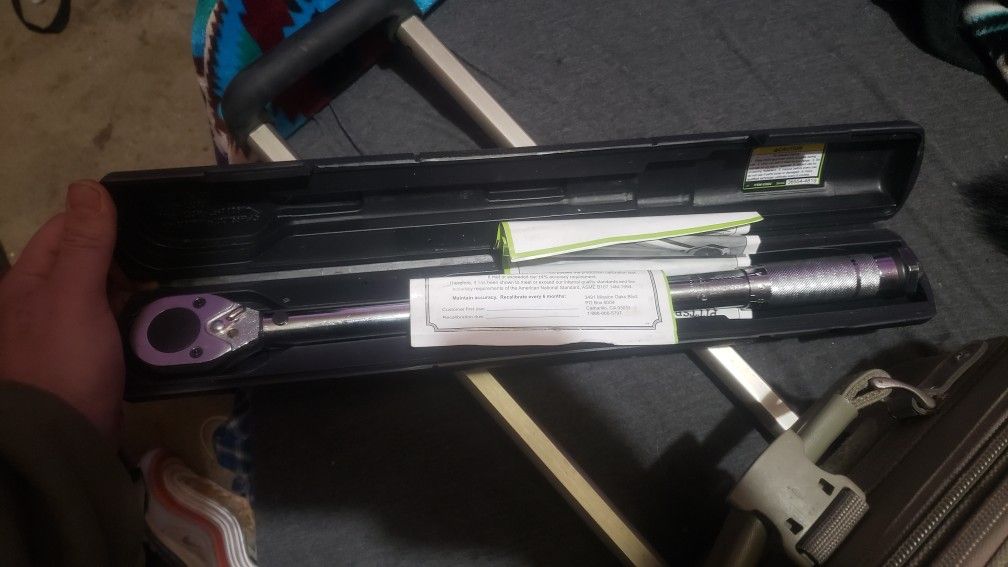Pittsburgh 1/2 In Torque Wrench
