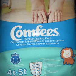 Pull Ups Size 4t-5t …….19in A Pack