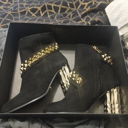 Vinci leather boots