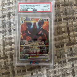 Lucario Vstar Crown Zenith 291 psa 10