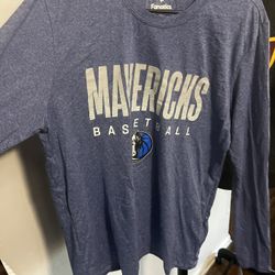 NBA Dallas Mavericks Long Sleeve Adult L