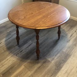 Maple Drop-leaf Small Dining Table