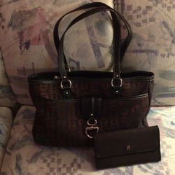 Ladies Purse And Matching Wallet