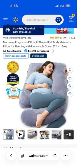 Pregnancy pillow (momcozy brand)