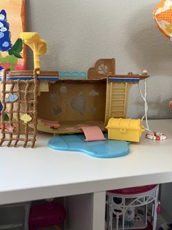 Callico Critters Pirate Ship Good Condition Hard To Find