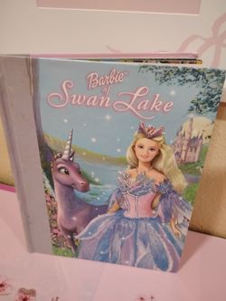 Barbie 16 inch hardcover Swan lake book