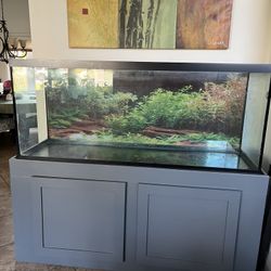 125 Gallon Aquarium/w Stand