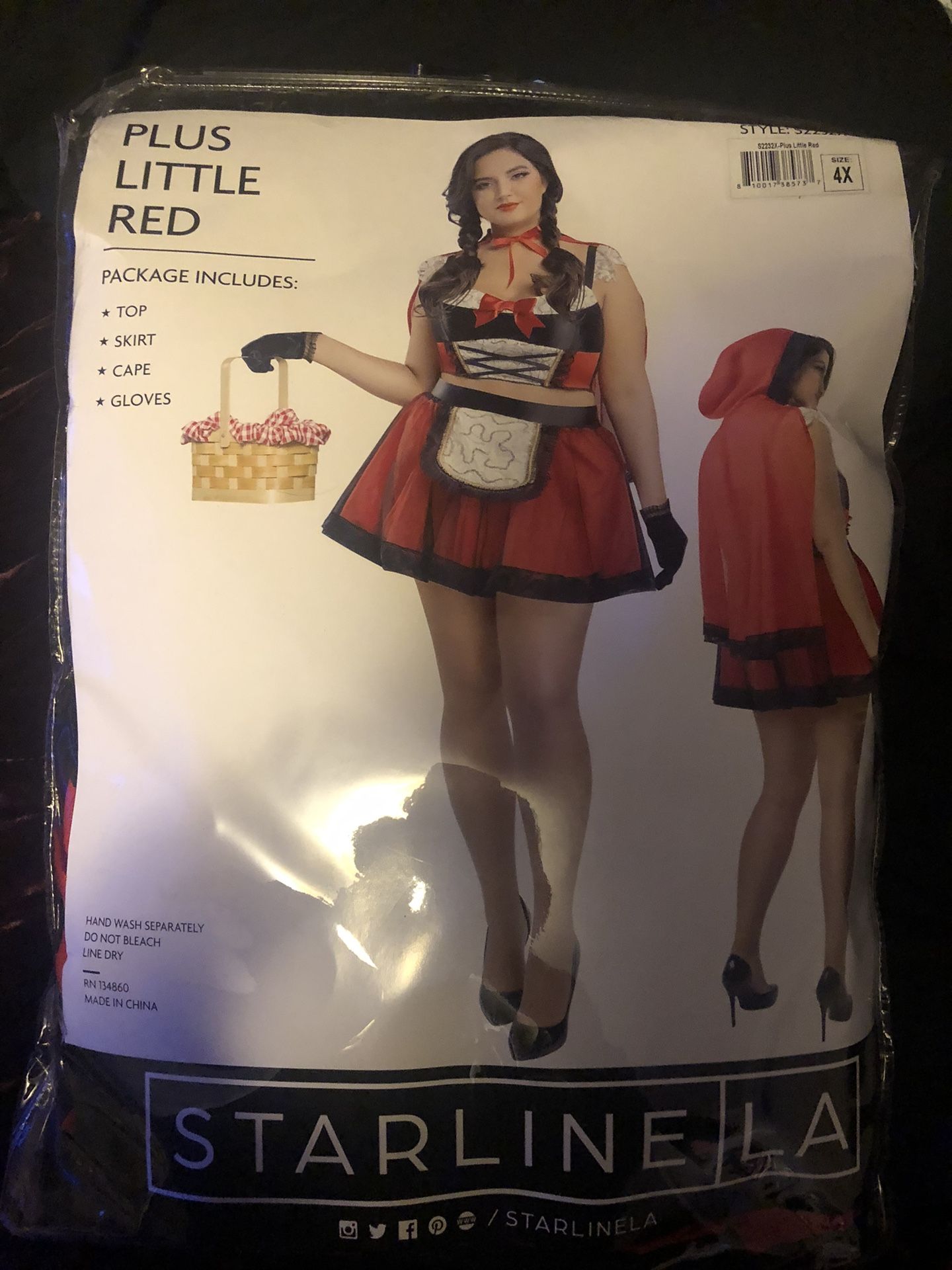 Plus Size Costume 4x