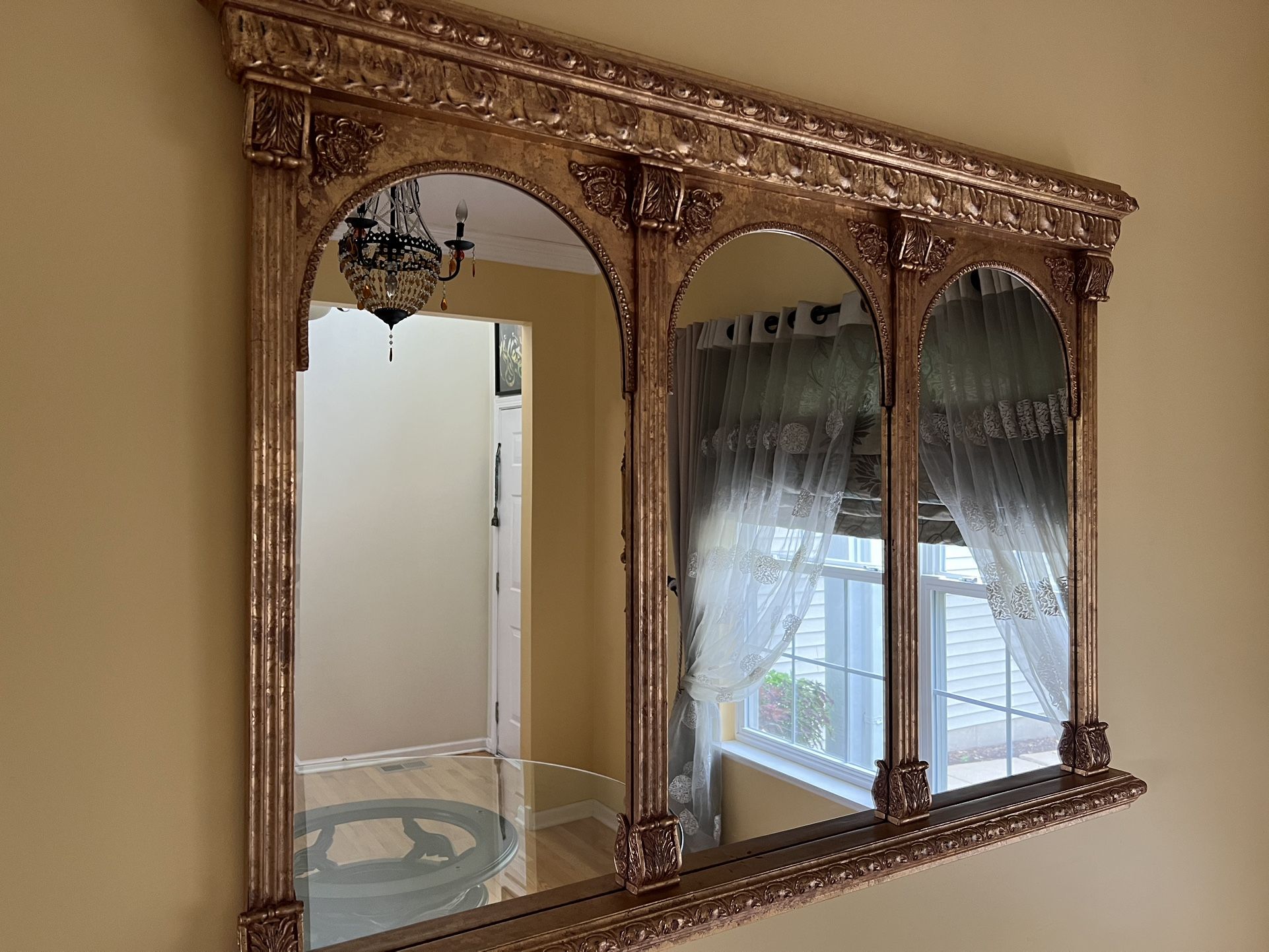 Vintage Finish Wall Mirror