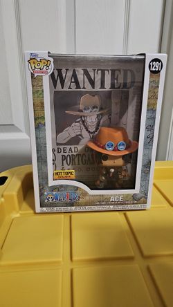 One Piece Ace Wanted Poster Funko Pop
