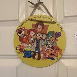 Toy Story Wood Sign 