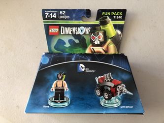 PS3 LEGO DIMENSIONS FUN PACK - (71240) - DC-“BANE” (New)