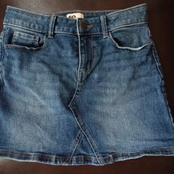 Girls Size 12 Jean Skirt