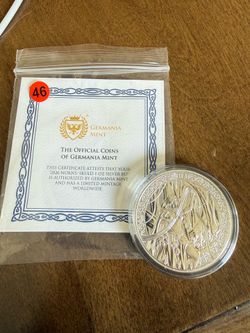 1 Oz Limited Edition Silver Norns Skuld Germania
