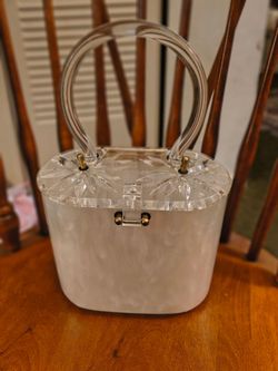 Charles S. Kahn  rare vintage lucite
