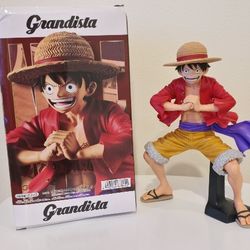 One Piece Figure Monkey.D.Luffy Bandai Banpresto Grandista 25th