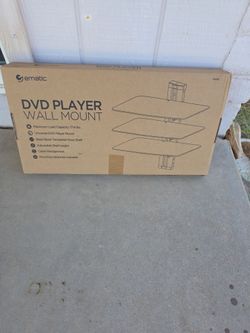Dvd player wall shelf