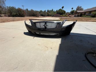 G37 coupe sport bumper
