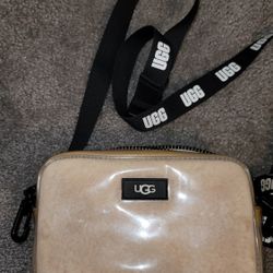 UGG Janey II Crossbody Bag - Clear / Natural