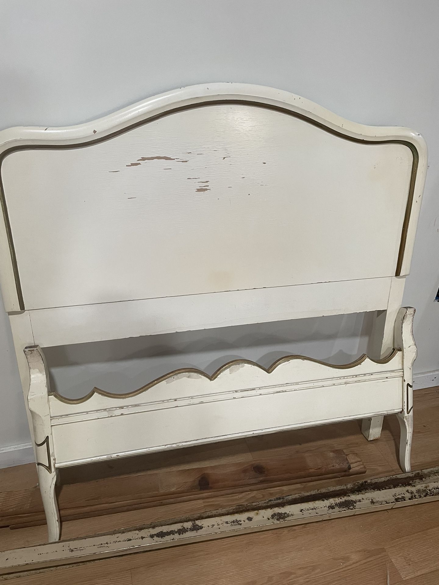 Good Quality French Provincial Girls Dresser And Bed. 