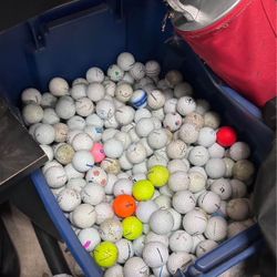 100 Random golf balls