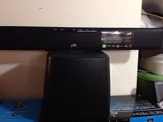 POLK - Audio subwoofer and sound bar