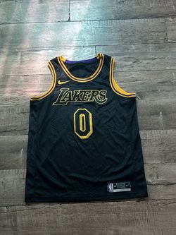 Nike Los Angeles Lakers Kyle Kuzma 0 Black Mamba City Edition