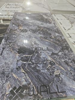 3 D Zena Black PVC Wall Panels