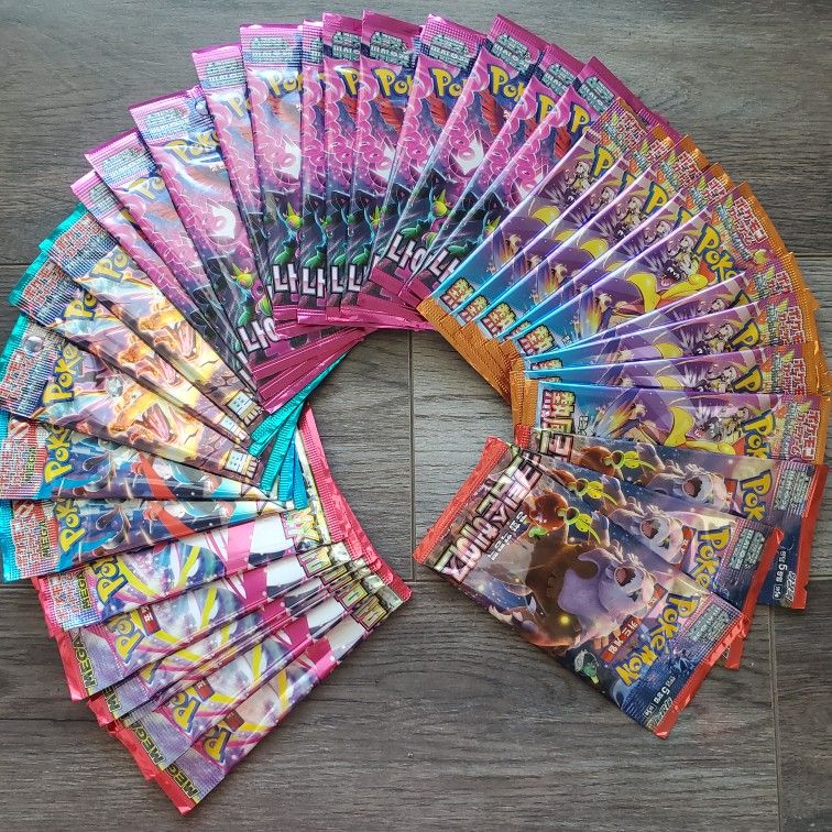Assorted Japanese/Korean Booster Packs