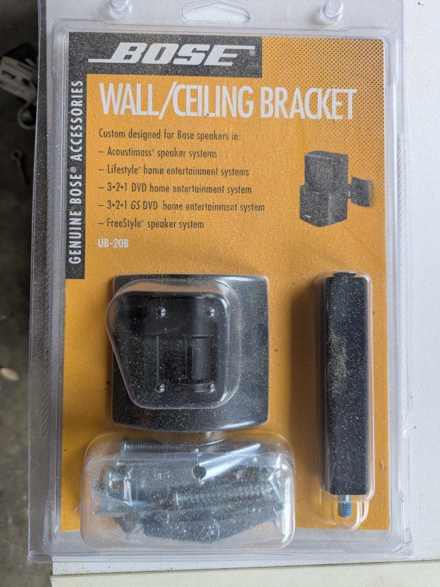 BOSE - Wall/Ceiling Bracket for Mounting Speakers